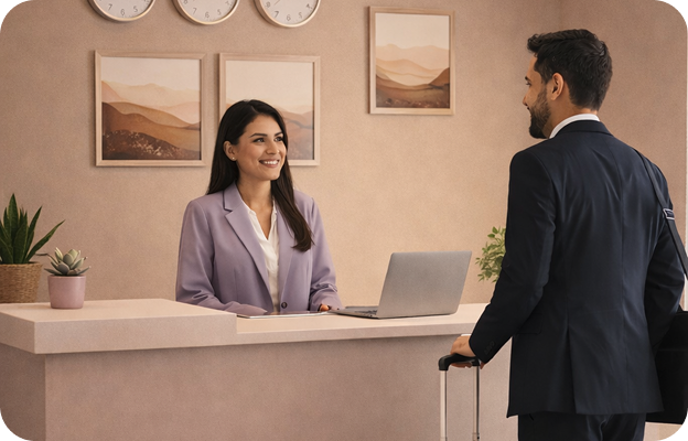 Operación hotelera